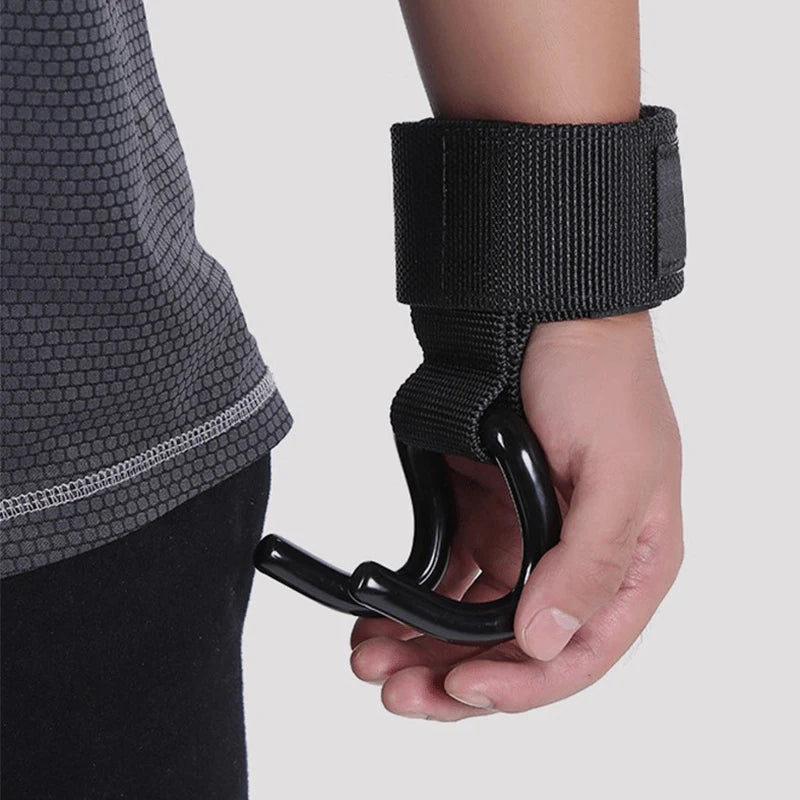 Zughaken mit Handgelenkstütze – 1 Paar